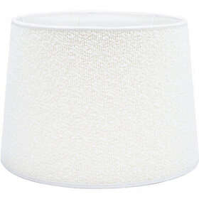 PRhome Sofia Bouclette Lampskärm (Blanc 25 cm)