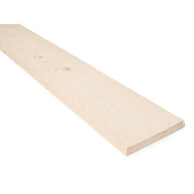 Bergene Holm Kledning Rektangulær Gran 16x123 Kl.1 Ubehandlet