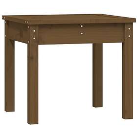 vidaXL Trädgårdsbänk honungsbrun 50x44x45 cm massiv furu 823993
