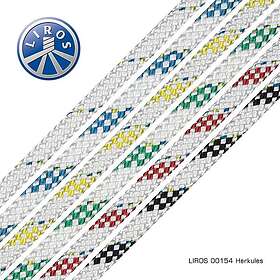 Herkules Liros Dubbelflätad Lina Vit/Blå / 8 mm / 25 m