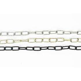 Carlmarks Dekorkedja Rak Polyg Svart / 30 m