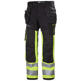 Helly Hansen Workwear HANTVERKSBYXA ALNA 2,0 HIVIS KL1 GUL/EBONY D100