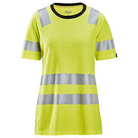 Snickers T-SHIRT KL 2 DAM VARSELGUL STL S