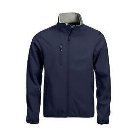 Clique SOFTSHELL JACKA MÖRKMARIN S BASIC HERR