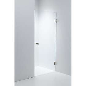 Duschbyggarna Duschdörr Swing Design Rostfri 800x1913 mm / Klarglas / Högerhängd