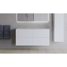 Copenhagen Bath Tvättställsskåp SQ2 120 Dobbel Utan handfat