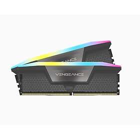 Corsair Vengeance RGB Black DDR5 6000MHz 2x16Go (CMH32GX5M2B6000Z30K)