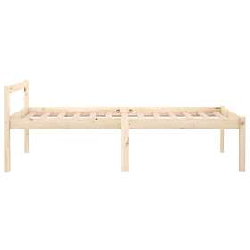 vidaXL Bed Frame massiv furu 90x190 cm 3FT 810579