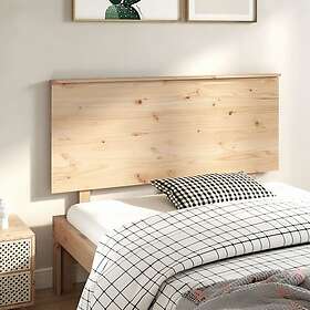 vidaXL Sengegavl 139x6x82,5 cm massiv furu 819165