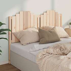 vidaXL Sengegavl 156x4x110 cm massiv furu 818475