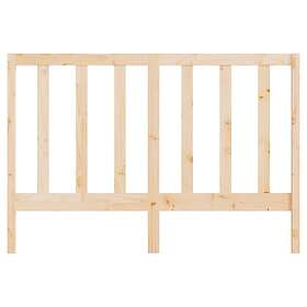 vidaXL Sengegavl 141x4x100 cm massiv furu 817685