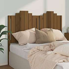 vidaXL Sängynpääty honungsbrun 141x4x110 cm massiv furu 818468