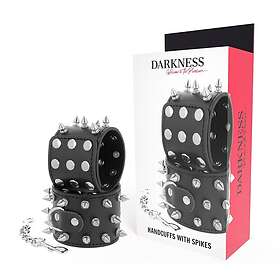 Darkness kulls and bones handcuffs with spikes