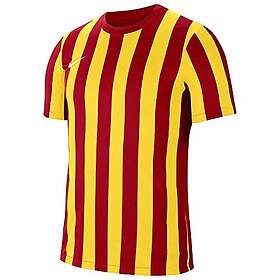 Nike Striped Short Sleeve T-shirt Gul,Röd L Man
