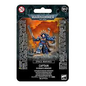 Warhammer 40K Space Marines Captain In Gravis Armour