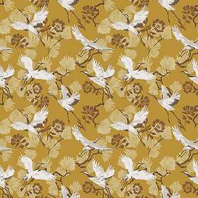 Mustard furn. Demoiselle Wallpaper DEMOISE/WP1/MUS