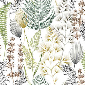 Summer Ohpopsi Ferns Earth Organic JRD50106W