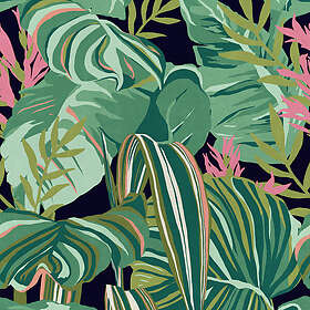Tropical Mindthegap Foliage Anthracite WP20366
