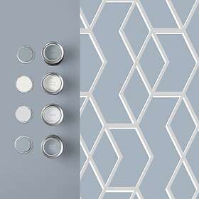 Graham & Brown Archetype Blue Silver 104733