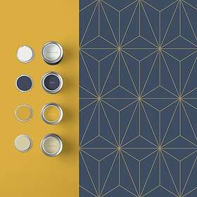 Graham & Brown Prism Navy 104742