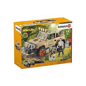 Schleich Wild Life 4x4 fordon med vinsch Action-figur