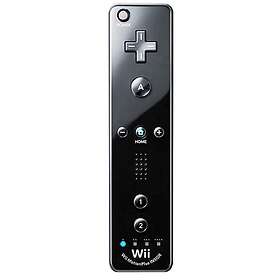 Télécommande Wiimote Plus (Motion Plus Intégré) Compatible Pour Nintendo Wii Et Wii U Hobbytech Noire