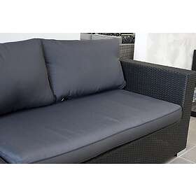 Comfort Garden Klädsel Grå: Melbourne Hörn Komplett klädselpaket