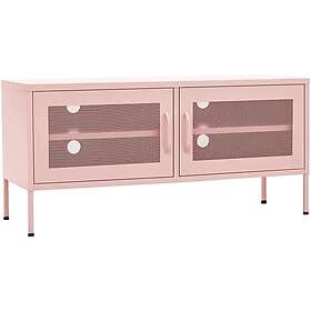 vidaXL TV-bænk pink 105x35x50 cm stål 336238