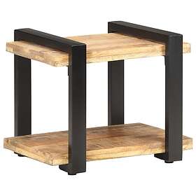 vidaXL Sängbord 50x40x40 cm grovt mangoträ 320490