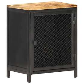 vidaXL Sängbord 40x30x53 cm massivt robust mangoträ 323137
