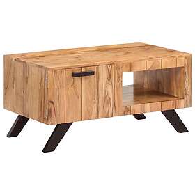 vidaXL Sofabord 90x50x45 cm massivt akaciaträ 247492