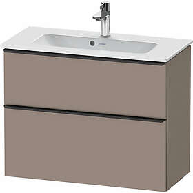 Duravit D-Neo Compact Servantskap 810x372 mm, Basalt Matt Dekor