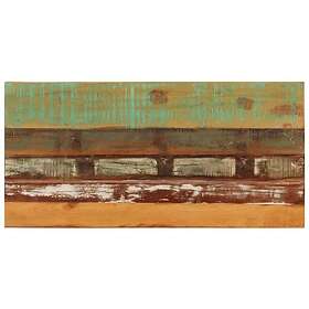 vidaXL Barbord 112x55x108 cm massivt återvunnet trä 350318