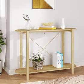 vidaXL Konsolbord 110x38x75 cm konstruerat trä 345692