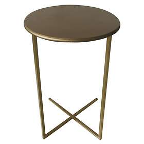 vidaXL Lesli Living Sidobord Xavi 35x60 cm guld 441280