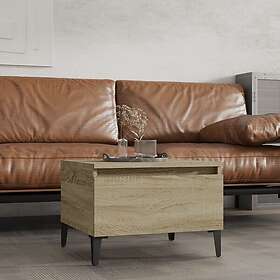 vidaXL Table d'appoint Sonoma Chêne 50x46x35cm Bois Construit 819522