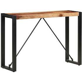 vidaXL Sohvapöytä 110x35x76 cm massivt sheshamträ 285947