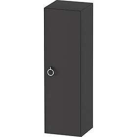 Duravit White Tulip Halvhøyskap 40x36x132 cm, Grafitt Matt