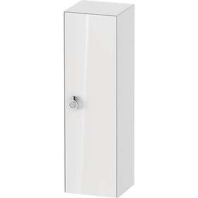Duravit White Tulip Halvhøyskap 40x36x132 cm, Hvit Høyglans