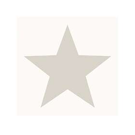 vidaXL Noordwand Tapet Friends & Coffee Big Stars vit och metallic 444856