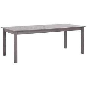 vidaXL Trädgårdsbord 200x90x74 cm massivt akaciaträ 311850
