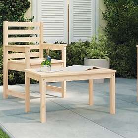vidaXL Garden Table 82.5x50.5x45 cm solid pine 824113