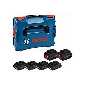 Bosch 6x ProCORE 18V batterier (4 x 4Ah + 2 x 8Ah)