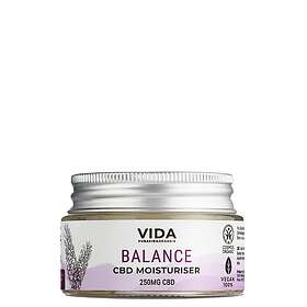 Vida Pura CBD Balancing Moisturiser, 30ml ekologisk