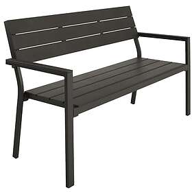 TecTake Line Garden Bench 128x59x88cm