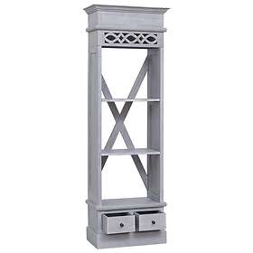 vidaXL Högskåp 60x30x175 massiv mahogny 337086