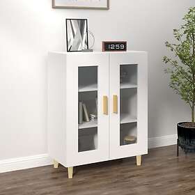 vidaXL Skåp vit 69,5x34x90 cm konstruerat trä 812114
