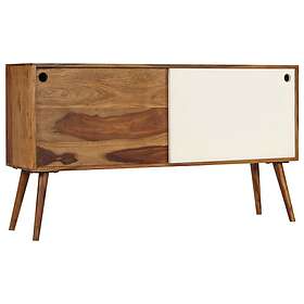 vidaXL Skänk i massivt sheshamträ 118x30x66 cm 246226