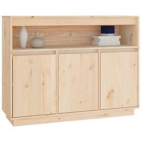 vidaXL Skänk 104.5x34x80cm massiv furu 814389
