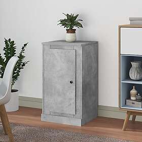 vidaXL Skåp betonggrå 37.5x35.5x67.5 cm konstruerat trä 816208